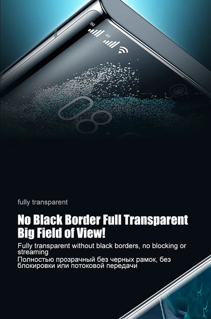 4pcs Clear Back Hydrogel Film For Samsung Galaxy S24 S20 S21 S22 S23 Ultra Plus fe A12 A34 A52 A53 A54 5G Screen Protector Film