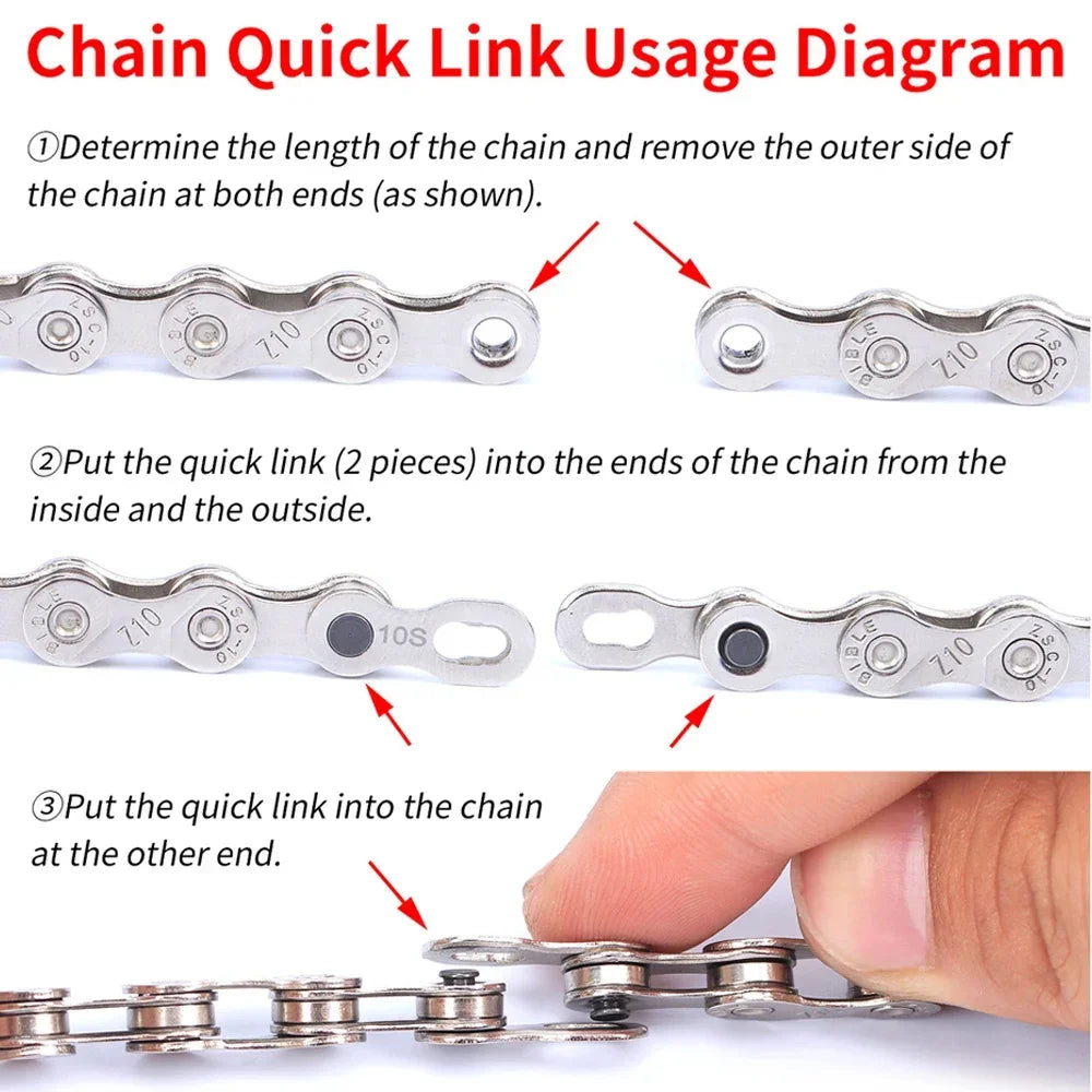 Bicycle Chain Link Pliers Repair Tool Potable MTB Chain Squeeze Plier Mini Bike Magic Buckle Quick Link Tool Bicycle Accessory