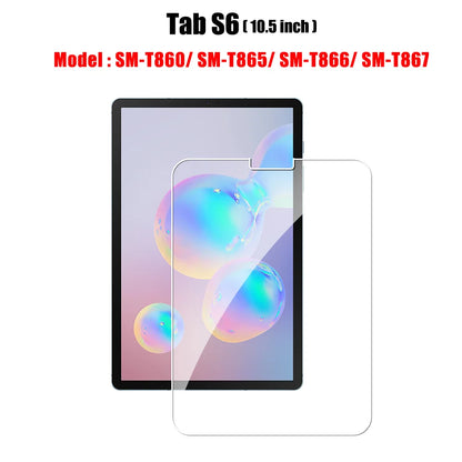 Tempered Glass Screen Protector For Samsung Galaxy Tab S6 Lite A9 Plus S8 S9 Plus Ultra S7 Fe S9 Fe 12.4 A8 Film