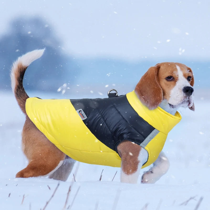 Waterproof Dog Jacket Winter Warm Dog Clothes for Small Large Dogs Puppy Vest Chihuahua Coat French Bulldog Yorkie Pug Costume