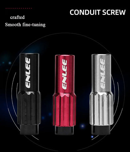 ENLEE 1 Pairs Bicycle Adjustable Derailleur Regulator Screws Aluminum Alloy Fine Bike Brake Shift Cable Adjuster Bolt