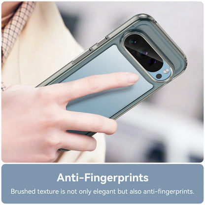 Fashion Transparent Acrylic Case For Google Pixel 9 8 7 Pro 8 7 A Colorful Hard Clear Shockproof Thin Cover For Pixel 9 Pro XL
