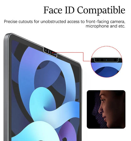 3Pcs Paper Feel Like Screen Protector For iPad 10th 9th Generation 8 7 6 Air 5 4 Pro 11 12.9 10.5 9.7 Mini 5 6 13 2024 No Glass