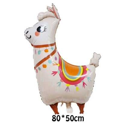 Cartoon Animal Rabbit Deer Foil Balloon Kids Gifts Birthday Party Jungle Animal Theme Decoration Squirrel Fox Bear Helium Globos