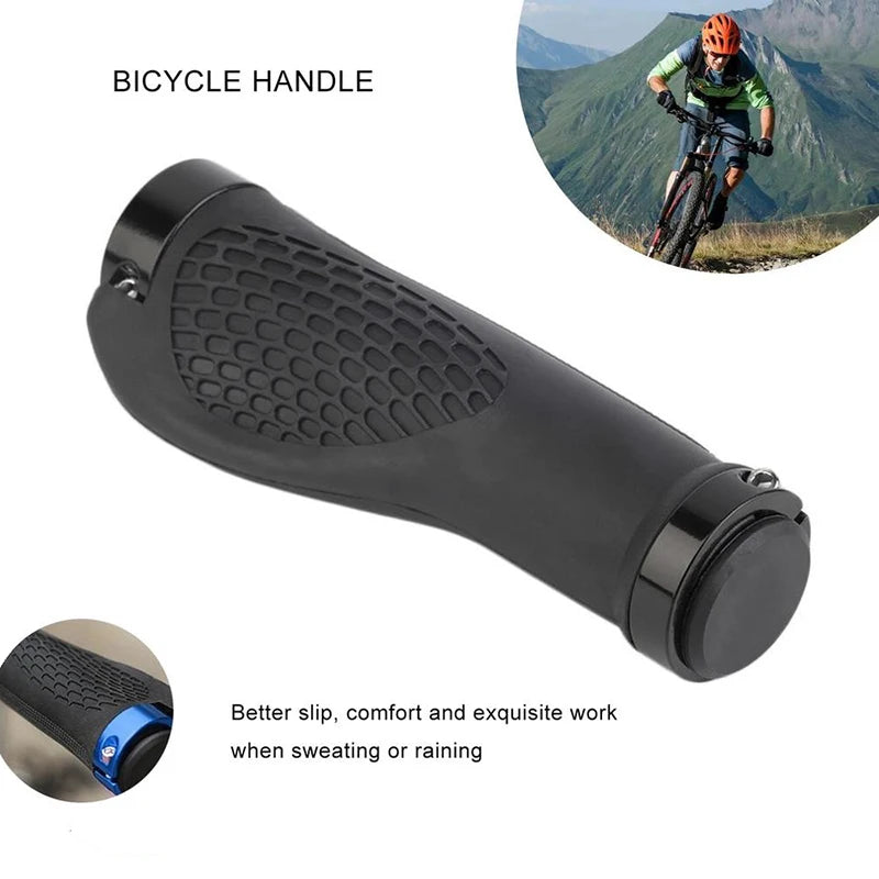 Bike Handlebar Non-slip Silicone Bicycle Handle Anti-Skid Road Mountain MTB Grips Ergonomic Protect Wrists Cycling Accessories