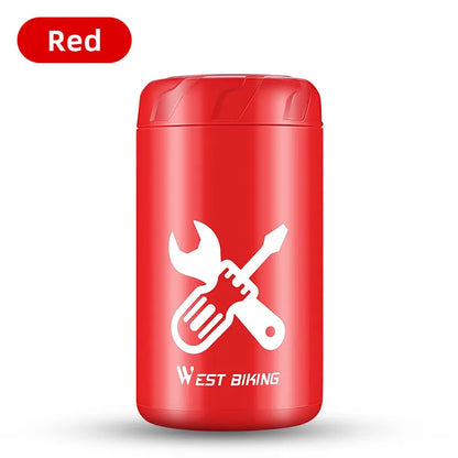 WEST BIKING Bicycle Repair Tool Storage Capsule Portable Waterproof Toolkit With Water Bottle Cage MTB Road Bike Accessories