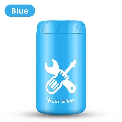 WEST BIKING Bicycle Repair Tool Storage Capsule Portable Waterproof Toolkit With Water Bottle Cage MTB Road Bike Accessories