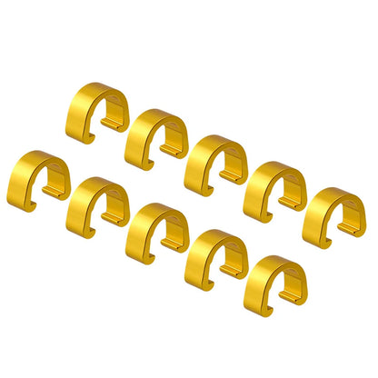 MUQZI 10Pcs MTB Bike Bicycle Frame U Buckle For Brake Cable Housing Hose Tube Shifter Cable Guides Button Fixed Tubing Clips