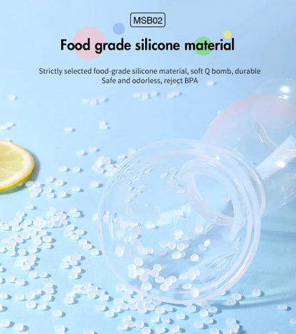 Dr.isla Baby Feeding Manual Breast Pump Partner Breast Collector Automatic Correction Breast Milk Silicone Pumps BPA Free