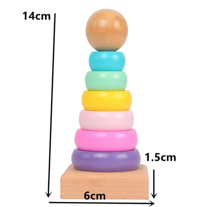 Clearance_Montessori 3D Wooden Puzzles for Kids Baby Early Learning Games Educational Wooden Toys For Children Birthday Gifts_Co