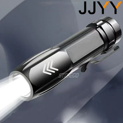 Mini Keychain Lamp Keychain Pocket Torch USB Rechargeable LED Light Flashlight Lamp Waterproof Keychain Light 1PC