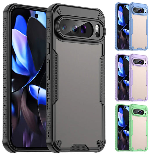 Hybrid Rugged Protective Cover For Google Pixel 9 Pro XL 8 Pro 8A Case Shockproof Coque Fundas Capa