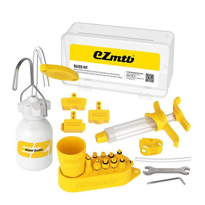 EZMTB Bike Hydraulic Brake Bleed Kit Mineral Fluid DOT For SHIMANO SRAM Bicycle Brake Bleed Repair Tools Syringe