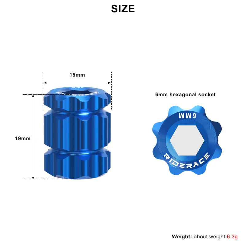 Bike Crank Remove Install Tool Aluminum Alloy Bicycle Crank Arm Cover Screw Wrench MTB Road Cycling Crankset Installation Tools