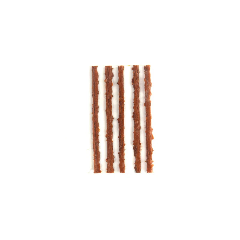 Bicycle Tubeless Tire Repair Kit MTB Bike Tyre Plug Puncture Flat Fix Patch Repairing Rubber Bacon Strips and Insertion Tool Set