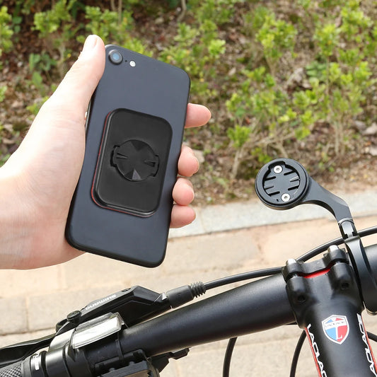 Bicycle Phone Sticker Universal Bicycle Computer Adapter Extender GPS Paste Back Buckle Strong Cycling Accessories for GARMIN