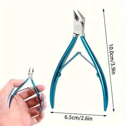 1Pcs Toenail Clipper Straight Blade for Ingrown and Thick Nails - Stainless Steel and Sharp Pointed Tip Ingrown Nail Clipper – W
