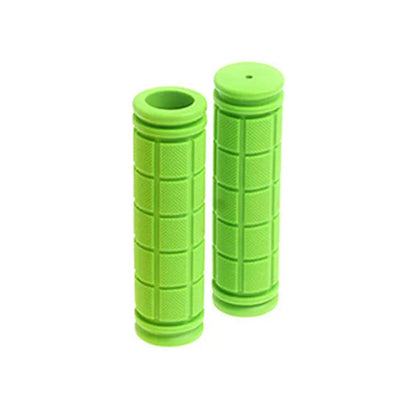 1 Pair Bike Handlebar Grips Soft Scooter Extreme Bicycle Rubber Non-slip Shockproof Mountain Folding Bike Bicycle Accessories