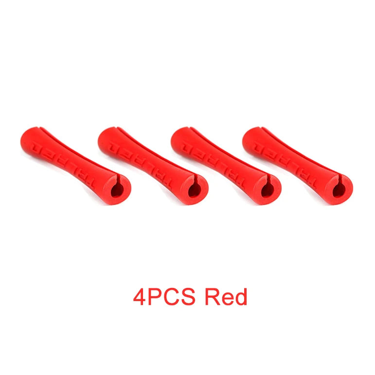 Toopre 4PCS Bike Outer Brake Gear Cable Wrap Protector Cover Bicycle Brake Shift Line Sleeve Cycling Frame Protective Sleeve