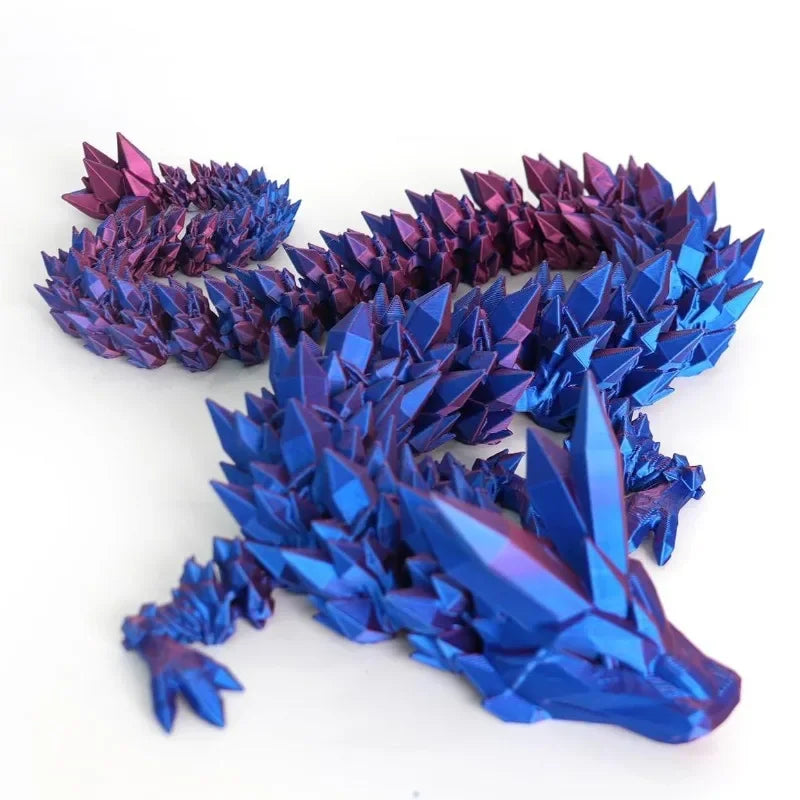 1/2PCS 3D Printed Dragon Egg with Dragon Full Articulated Dragon Modle Movable Rotatable Articulated Desktop Ornament Kid Toy