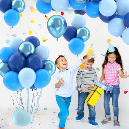 31/36/37/51/101Pcs Metallic Balloons Pearl Latex Balloon Gold Confetti Balloons for Birthday Weddings Baby Shower Party Decor