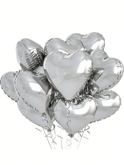 18-inch aluminum love wedding birthday proposal party decorations, balloons, party balloons, party care balloons