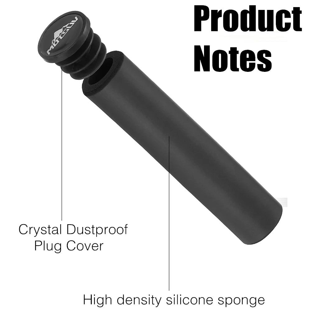 MOTSUV Bicycle Ultraight Density Foam Silicone Sponge Handlebar Grips for MTB bike XC/AM Anti-skid shock-absorbing Super Soft