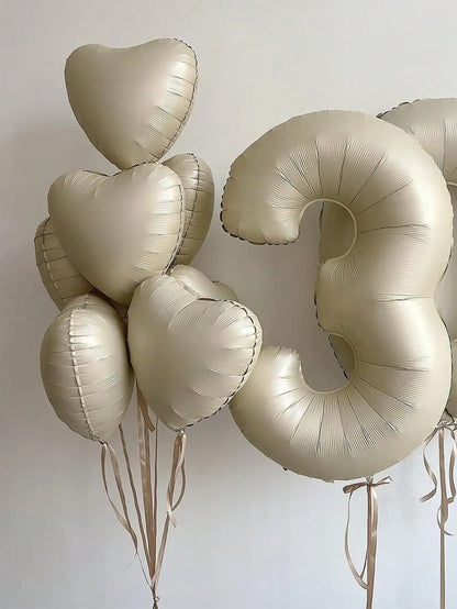 18-inch aluminum love wedding birthday proposal party decorations, balloons, party balloons, party care balloons