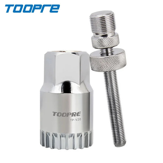 Bicycle Bottom Bracket Remover 20 Teeth Square Hole Spline Repair Wrench Mountain Road Bike Spanner Wheel Puller Removal Tools
