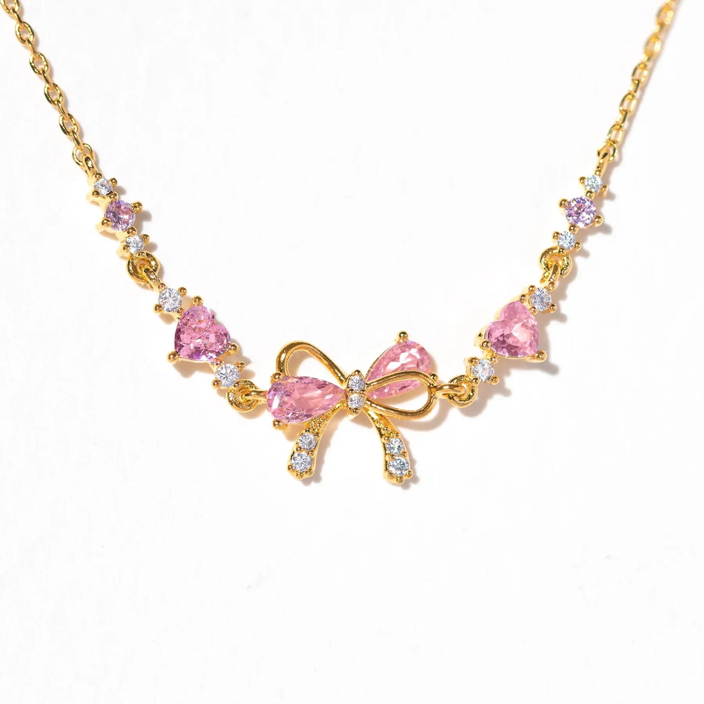 Instagram Style Cute and Sweet Bracelet Love Zircon Butterfly Festival Bracelet Women's Valentine's Day Gift Jewelry
