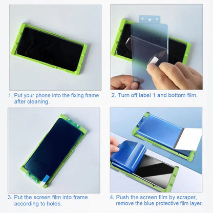 3Pc Ceramic Hydrogel Film For Samsung Galaxy S24 S23 Ultra S22 S21 S20 S10 S9 S8+Note 8 9 10+ 20 Screen Protector+Install Kit