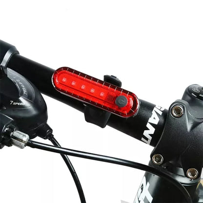 2PCS Bike Taillights USB Rechargeable Rear Lamp Ultra Bright Tail Light 220mAh LED Waterproof Riding Warning Red Bicycle Light