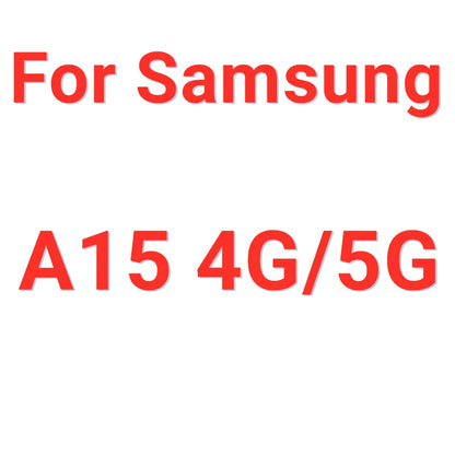 2/4PCS Screen Protector For Samsung Galaxy A55 Tempered Glass Samsung Galaxy A05S A05 A15 A25 A35 A55 5G Full Glue Screen Glass