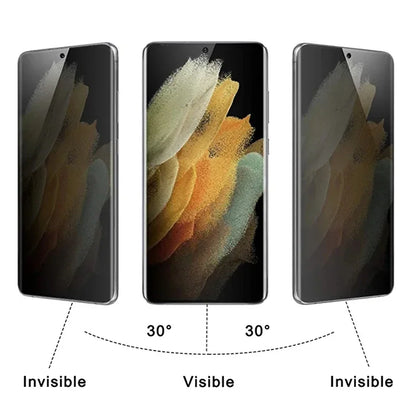 4Pcs Anti Spy Hydrogel Film for Samsung S21 S20 S22 S23 S24 Ultra FE Note 20 10 S25 S10 S9 S8 Plus S10E Privacy Screen Protector