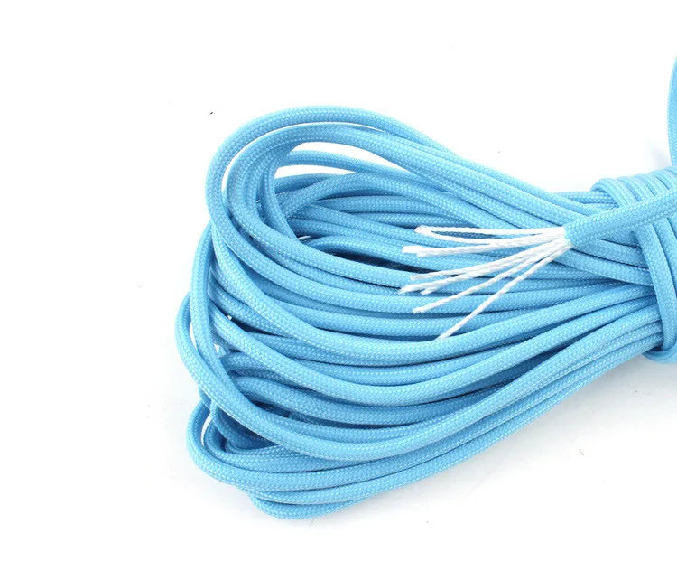 Luminous Rope 9 Strands 4mm Paracord Nylon 550 Tent Cord Glow Parachute Outdoor Bundle Lanyard Camping Survival EDC