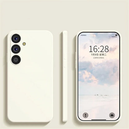 For Samsung A55 A54 5G Case Liquid Silicone Phone Cases For Samsung Galaxy A55 A54 A 55 5G S24 Ultra Plus Back Soft Cover