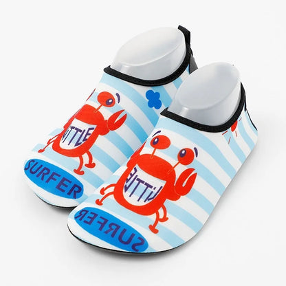 Children Beach Shoes Baby Soft Floor Indoor Slipper Snorkeling Swim Socks Boys And Girls Anti-Slip Home Barefoot Kids Slippers