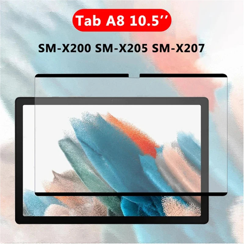 Paper Feel Reusable Magnetic Screen Protector For Samsung Galaxy Tab A9 A8 S6 Lite S7 S8 S9 FE Plus Matte Frosted Writing Film