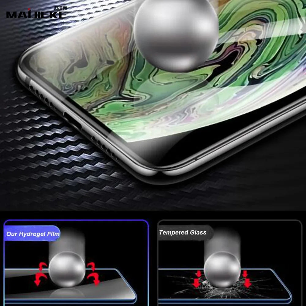 2 Pack Front Hydrogel Film for Galaxy S25 Ultra S21 S22 S23 S24 Ultra S20 Plus Note 20 Ultra Note 10 Plus Screen Protector