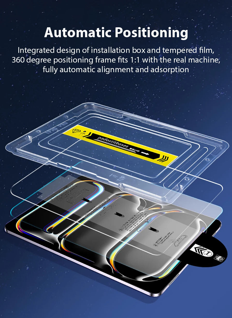 Screen Protector Tempered Glass For Ipad Pro 13 11 M4 12.9 10 9 10th 9th Generation Air 5 4 3 2 M2 Mini 6 10.2 10.9 Accessories
