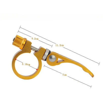 25.4/28.6/31.8/34.9mm Bicycle Seatposts Clamps Mountain Bike Seat Posts Clamp Clips Quick Release Aluminum Alloy Seat Tube Clamp