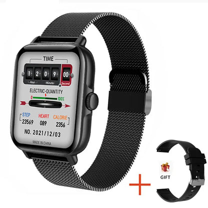2024 2.01'' Smart Watch Bluetooth Call Play Music Smartwatch Fitness Sport Waterproof Watches for Men Women iPhone Android