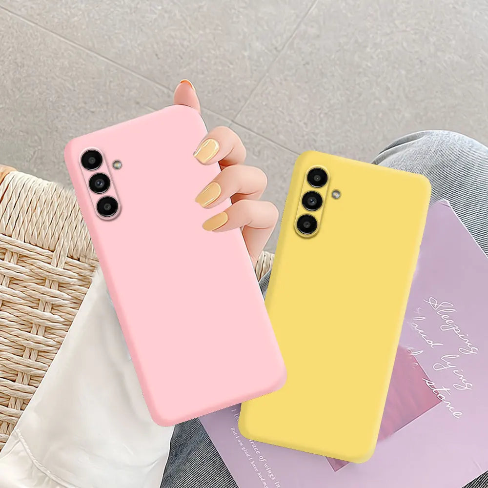 Liquid Silicone Protective Case For Samsung Galaxy A15 A25 A35 A55 A22 A32 A52 A13 A23 A33 A53 A14 A24 A34 A54 4G 5G Cover Cases