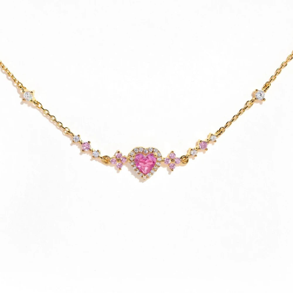 Instagram Style Cute and Sweet Bracelet Love Zircon Butterfly Festival Bracelet Women's Valentine's Day Gift Jewelry