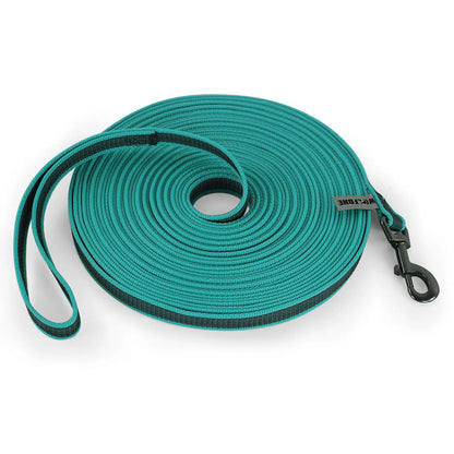 1.5M5M/3M/15M Medium small Long Dog Leash Latex Silk Easy and Convenient Training Big Dual color dog leash 10 meters