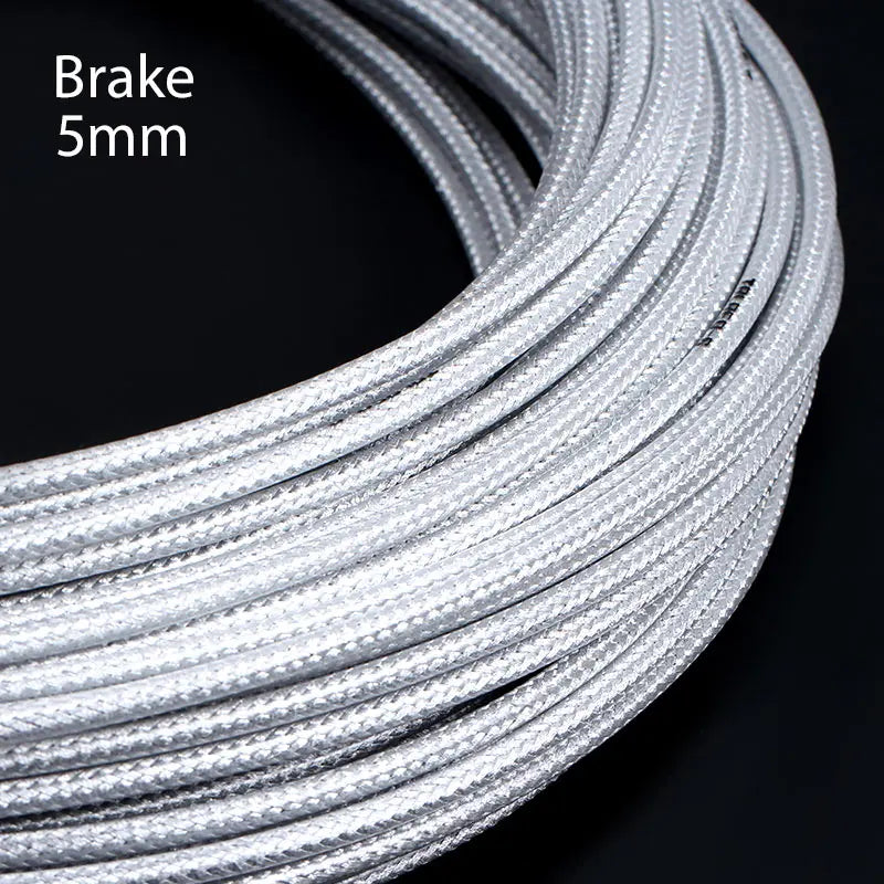 3m 5mm MTB Road Bike Bicycle Brake Derailleur Cable Weaving Line Pipe Housing Tube Variable Speed Shifting Brake Wire housing