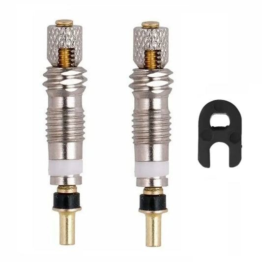 Bicycle Removable Presta Valve Core Bike Replacement Brass Tubeless Core Remover Tool for Tubeless for Road MTB Bike