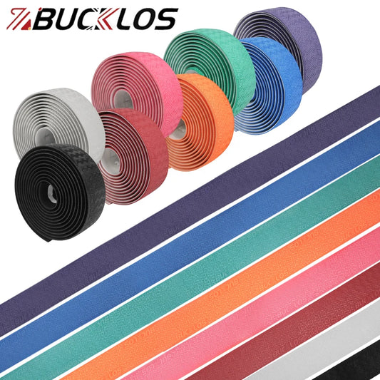 Bike Handlebar Tape EVA PU Road Bicycle Handlebar Tape Anti-slip Shock Absorption Cycling Wrap End Plug Bike Accessories