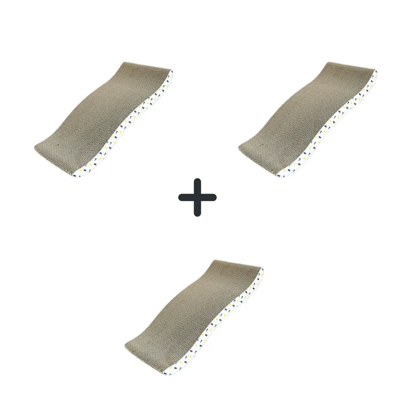 Cat scratching board, cardboard double-sided cat scratching board large wide corrugated modern sofa bed cat supplies, cat toys