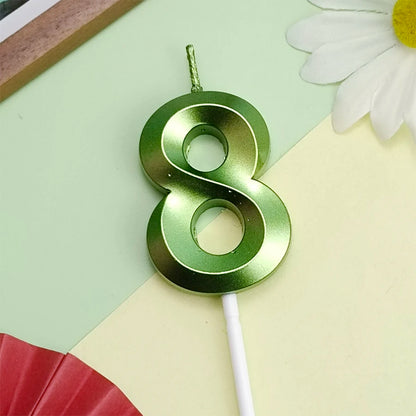Hot Sale Opera House Birthday Number Candles Creative Party High Quality Anniversary Celebration Digital Cake Decorative Candles
